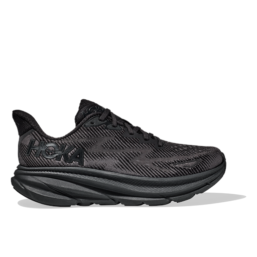 Hoka Clifton 9 Sneakers, Black/Black, 44