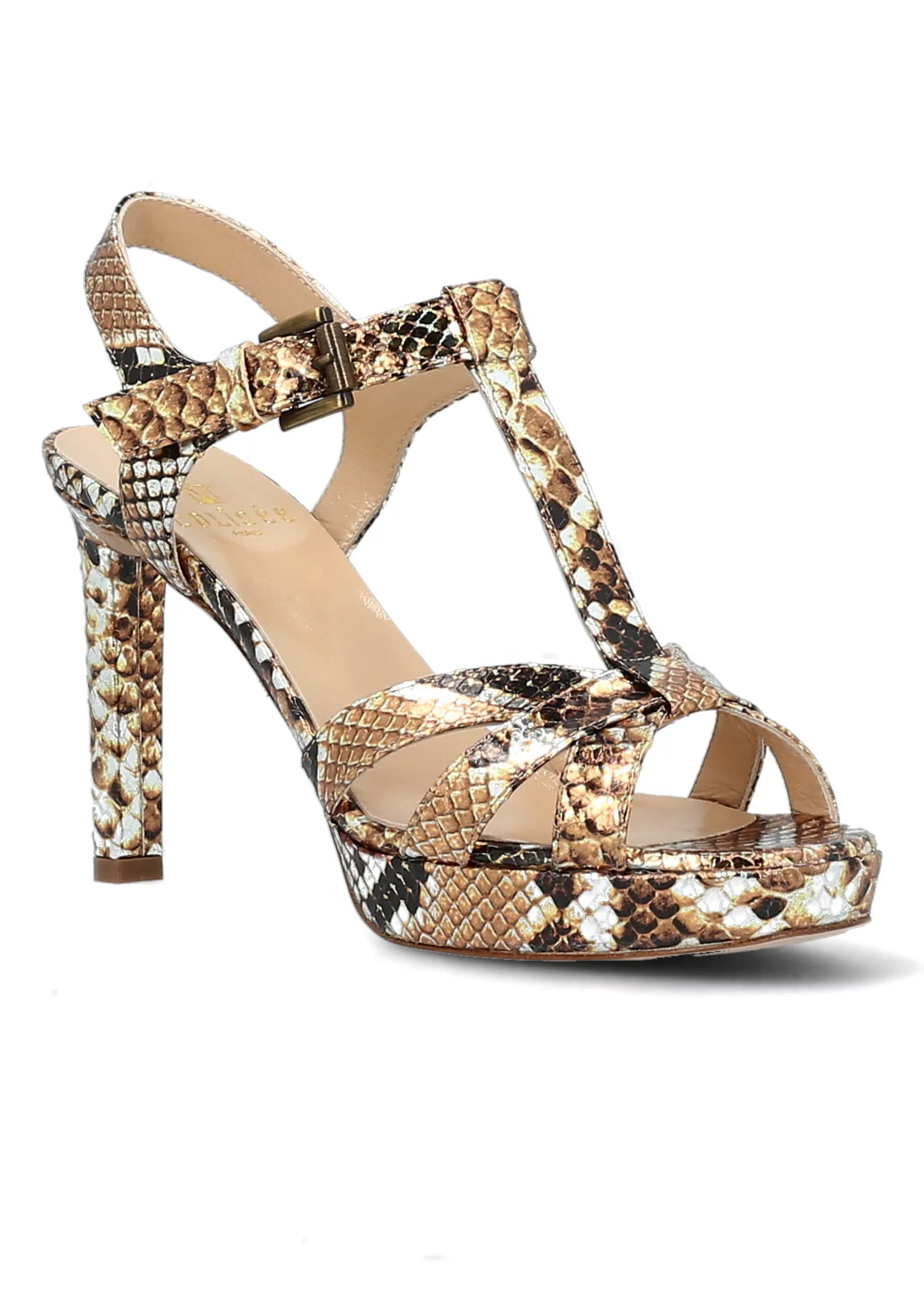 SANDALE RIMA PYTHON BRONZE