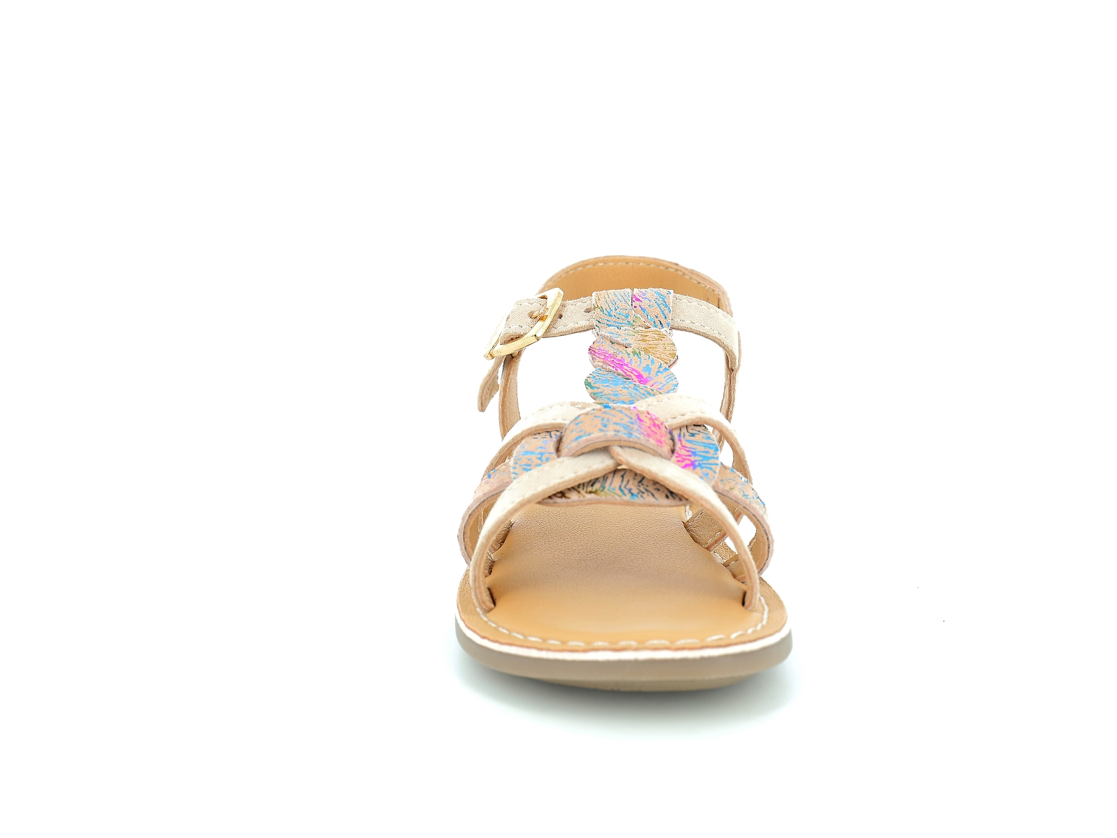 Minibel 4-OEILLET Cuir Rose