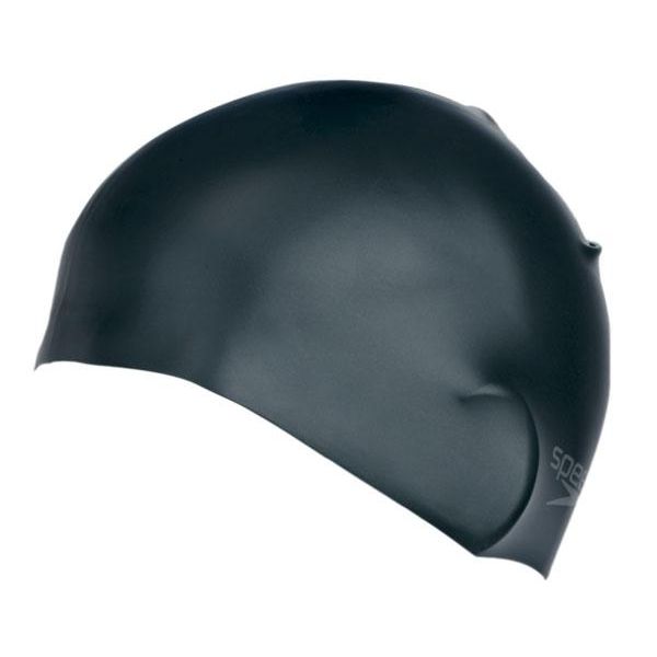 Speedo Touca Natação Plain Moulded Silicone Black - 101360