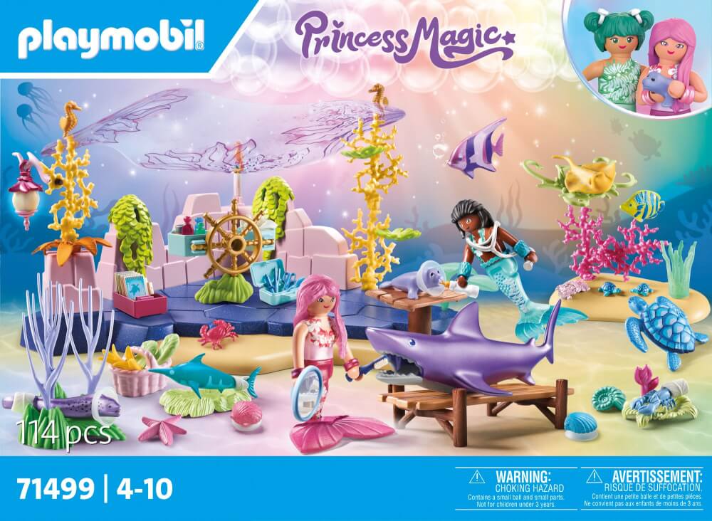 PLAYMOBIL 71499 Meerjungfrauen-Tierpflege