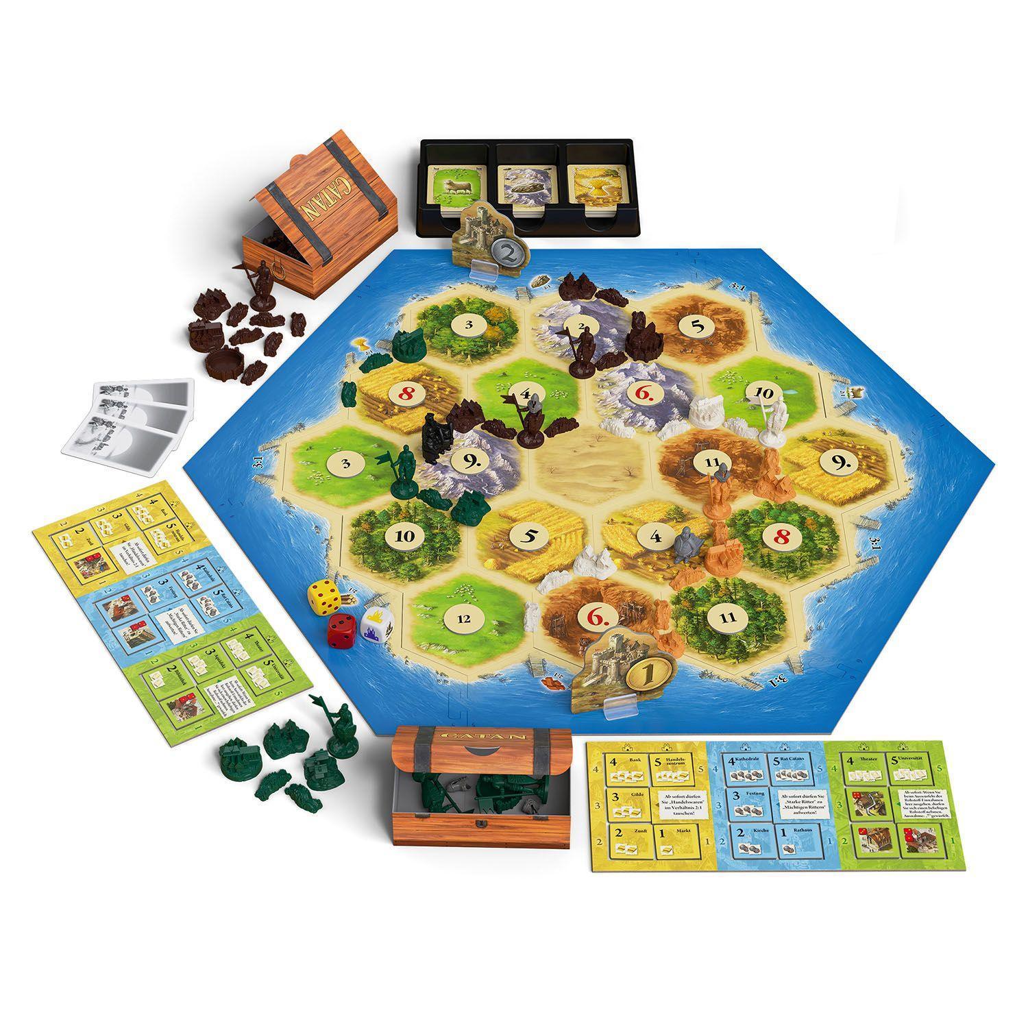 CATAN - Ergänzung 5-6 Spieler - Städte & Ritter
