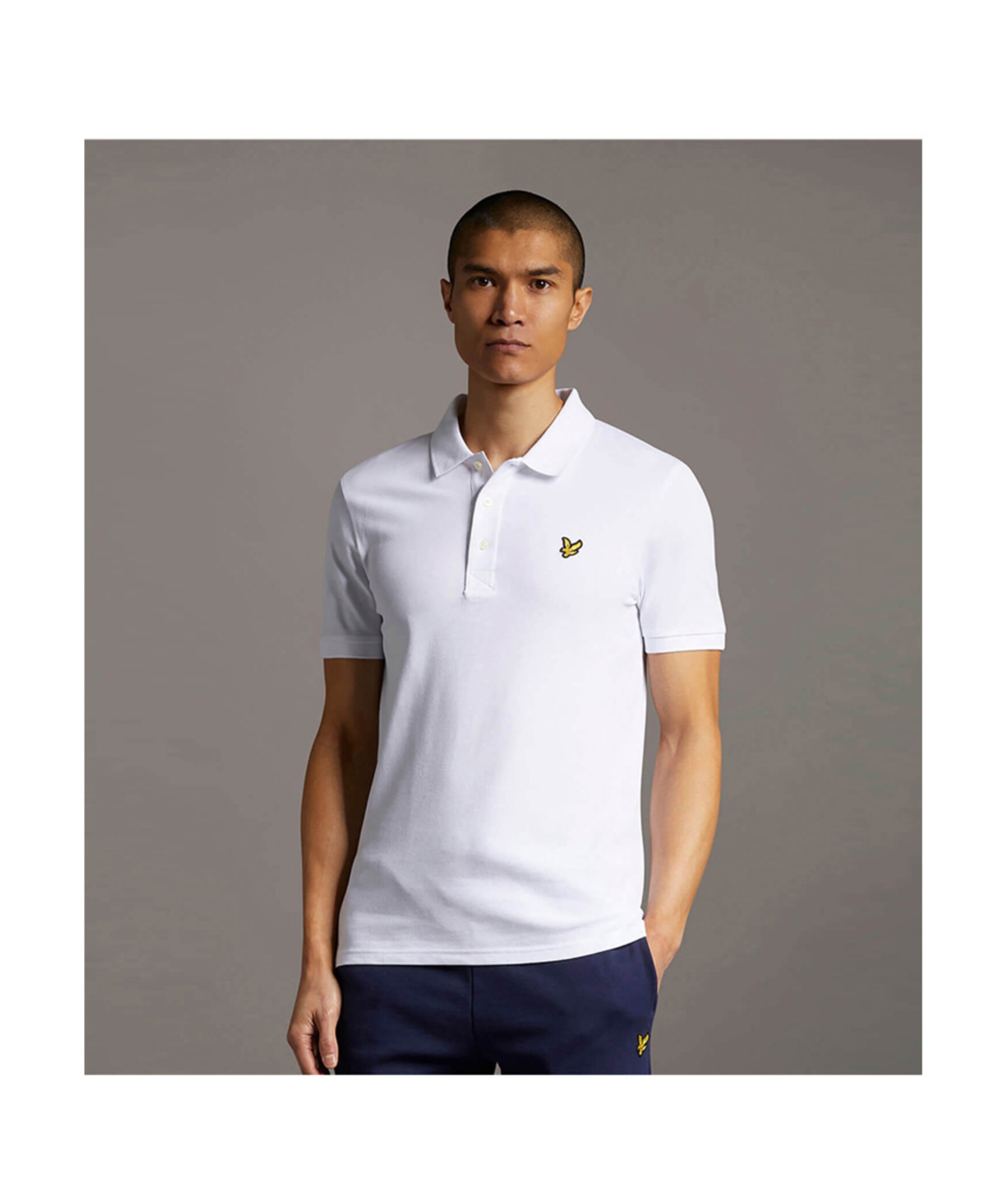 Lyle & Scott Heren polo wit