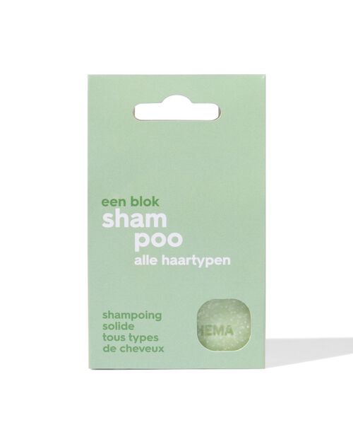 shampooing solide tous types de cheveux 65g