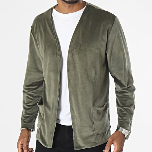 Cardigan Vert Kaki