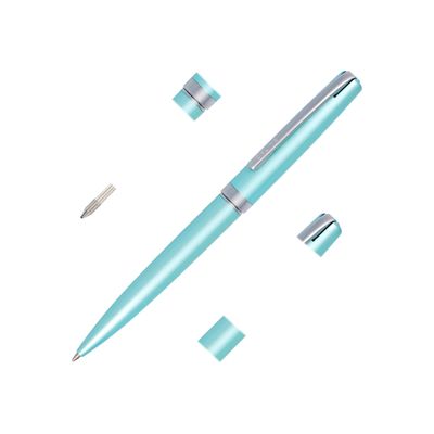 Online Eleganza - Stylo à bille - turquoise satin