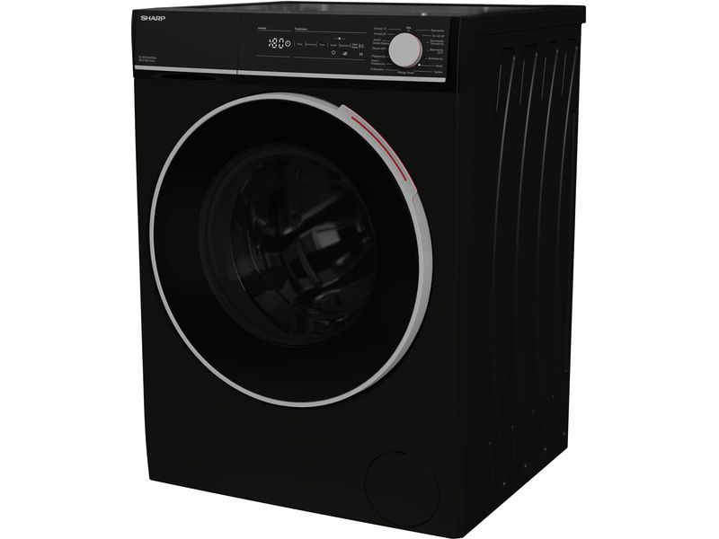 Sharp Waschmaschine ES-NFH814CBDA-DE Links Frontloader mit 8 kg Ladekapazität