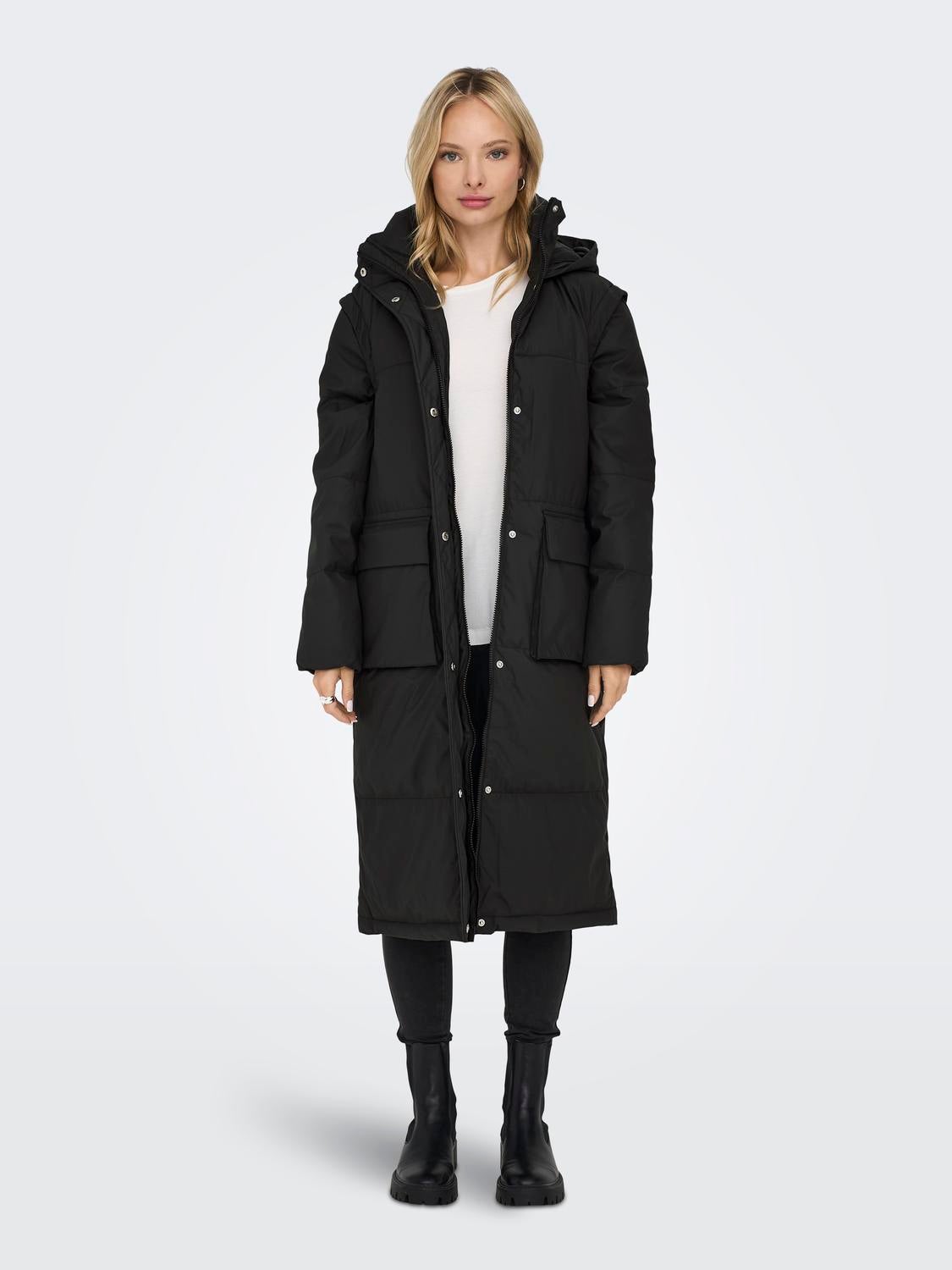 ONLSALLY Steppmantel Black