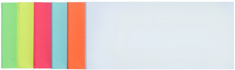 Franken Moderationskarten, Rechteck, 9.5 x 20.5 cm, 250 Stück
