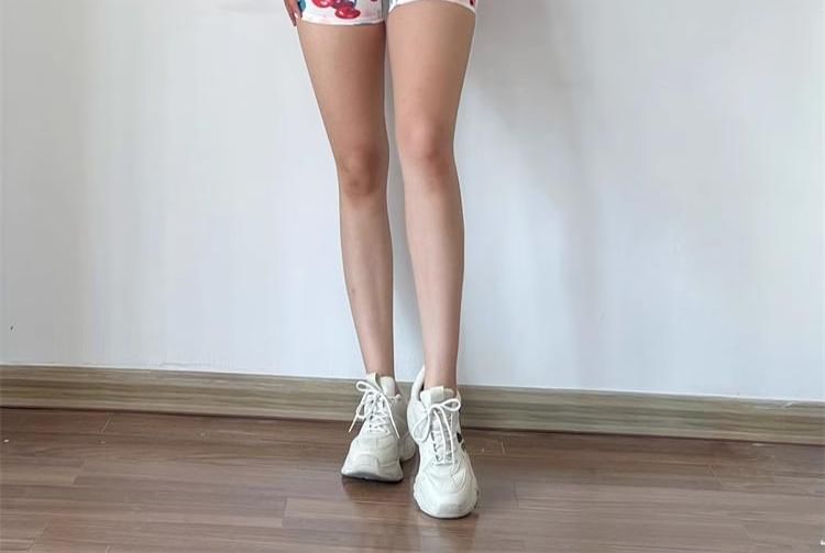 JVL - Yogashorts met voedselprint
