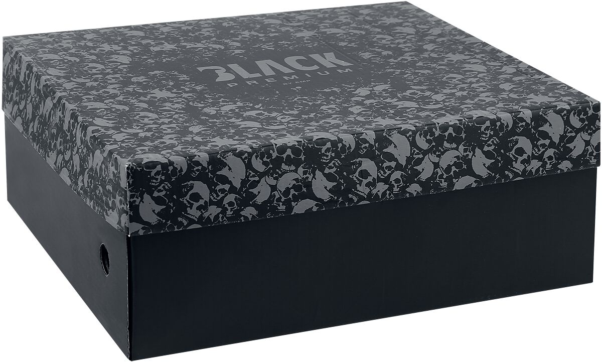 Baskets à carreaux | Black Premium by EMP Baskets hautes