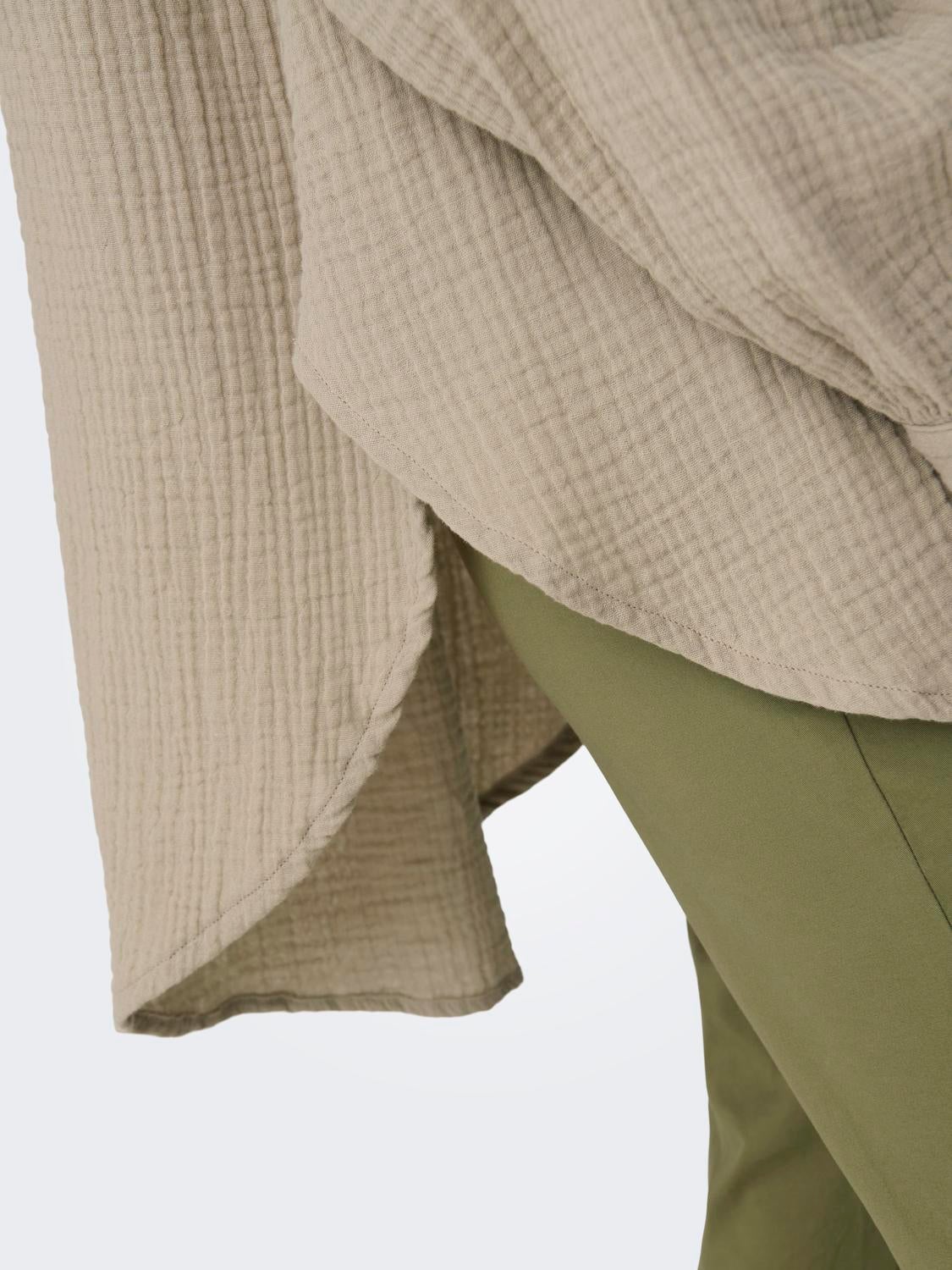 ONLTHYRA Hemd Oxford Tan