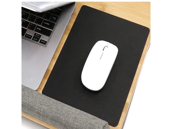 TWIN Laptop desktop with soft pads Bambus 550x365x75 mm