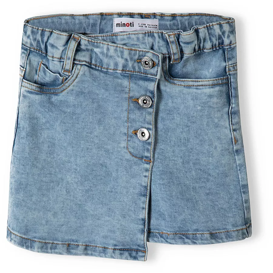 MINOTI Jeansrock Denim-Blau