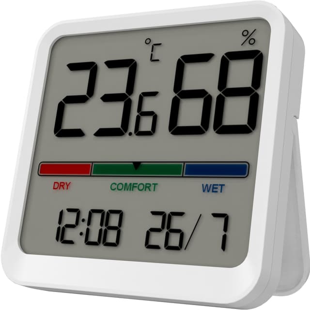 Apt hygrometer og termometer 74412 (hvid)