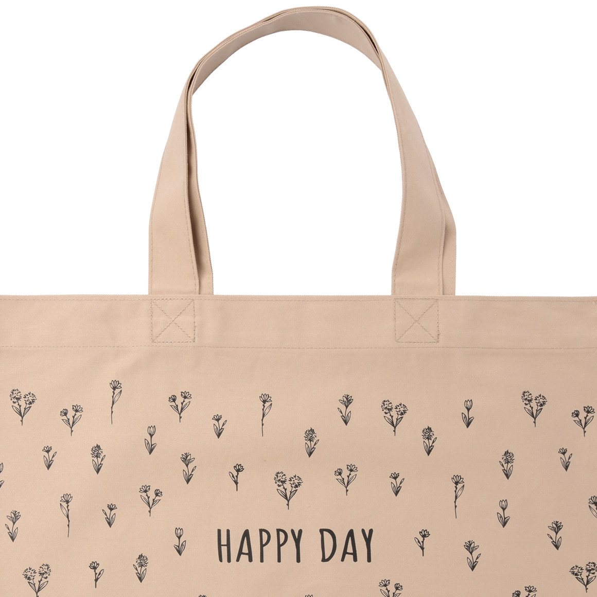 Gina Benotti Canvas-Shopper mit Print beige