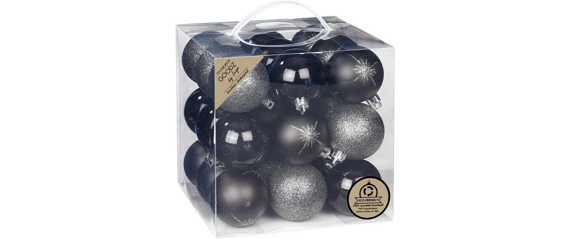 Weihnachtsbaumkugel »INGES CHRISTMAS DECOR 6 cm 27 Stück«