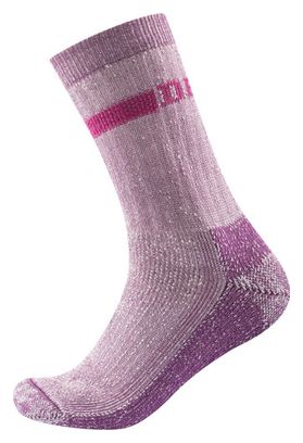 Chaussettes Femme Devold Mérinos Heavy Rose