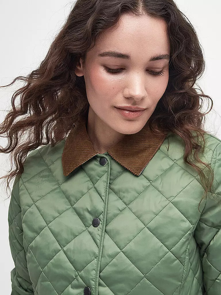 BARBOUR Steppjacke DEVERON hellgrün