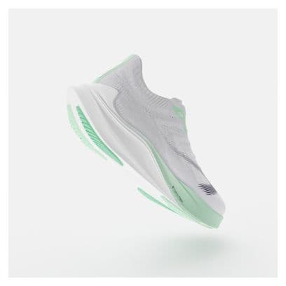 Chaussures Running Femme Kiprun KD900 Light Vert/Blanc