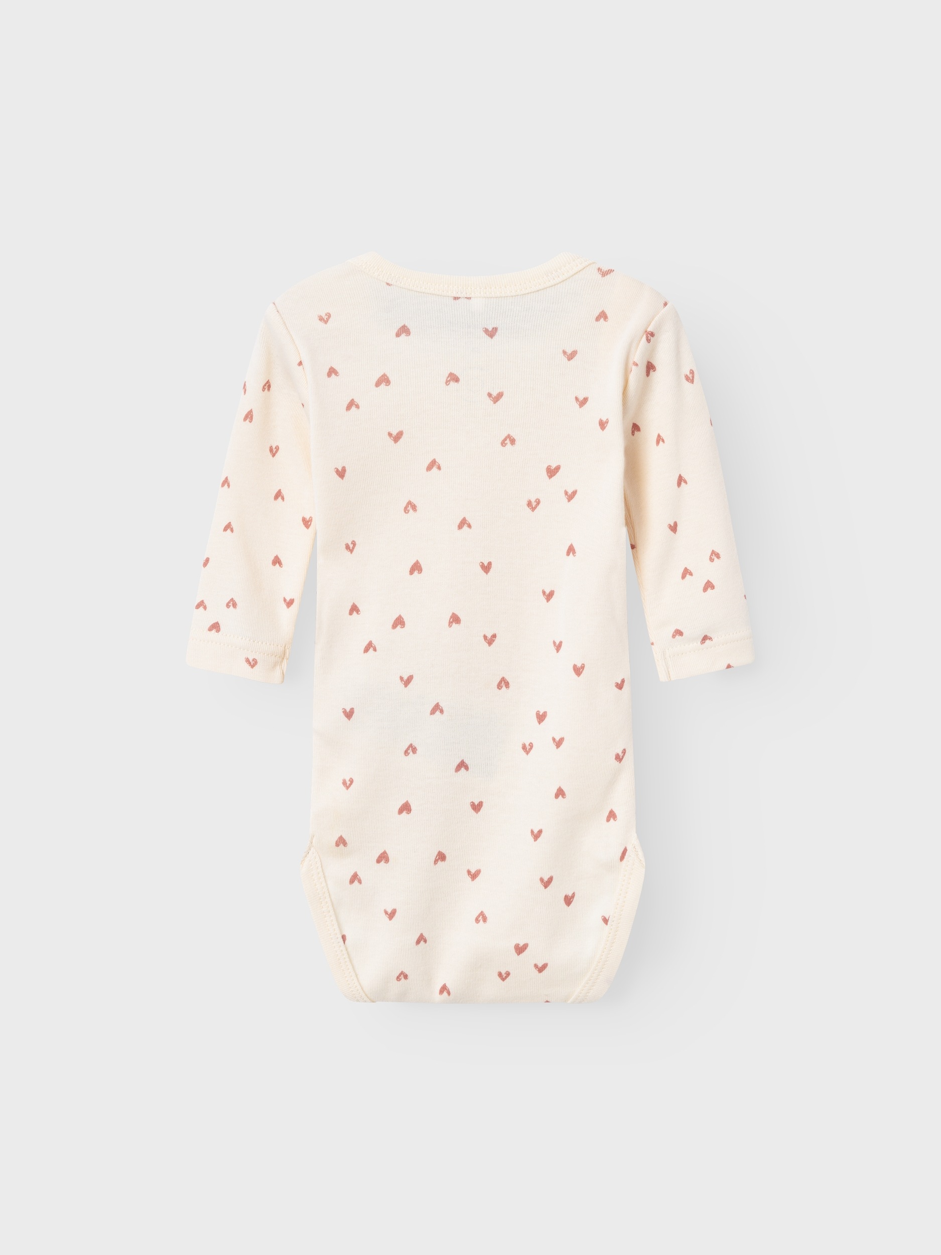 Name It Body »NBFBODY 2P LS BUTTERCREAM HEARTS NOOS«, 2 Stk.