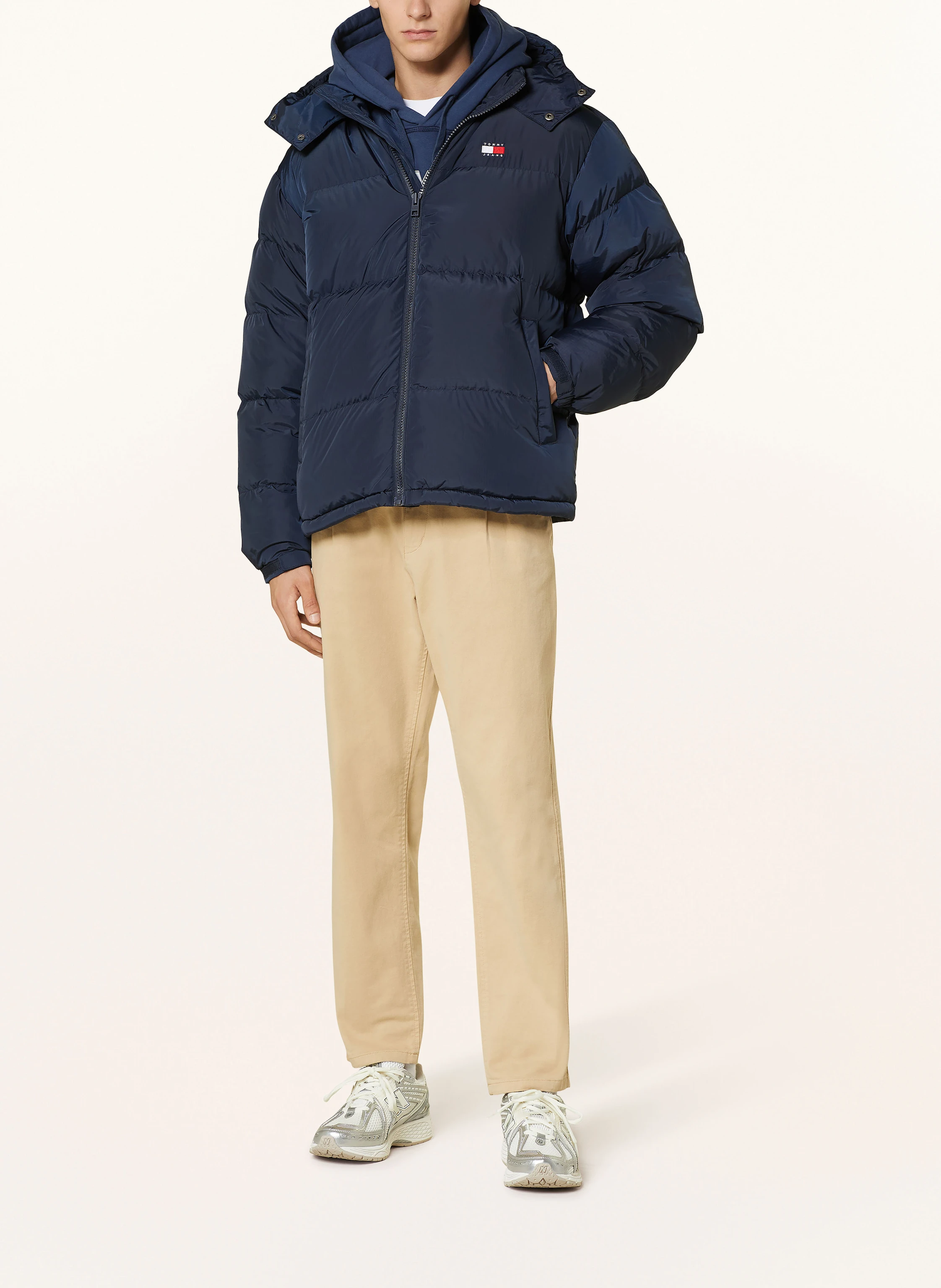 TOMMY JEANS Daunenjacke ALASKA mit abnehmbarer Kapuze