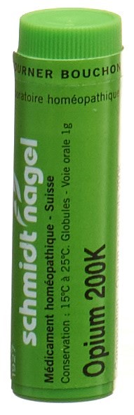SCHMIDT-NAGEL Opium 200 K<br>1 g, Globuli