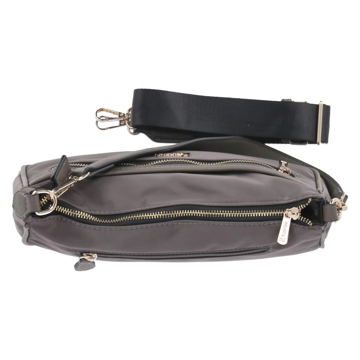 KaerlekSchultertasche - dark taupe