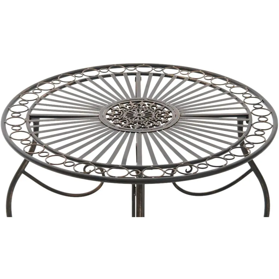 CLP Bijzettafel tuin Indra antiek Frame - Metaal - bronzen