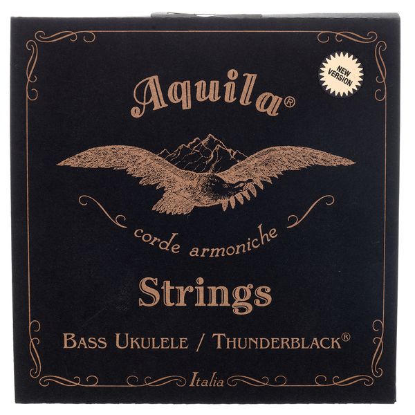 Aquila 140U Thunderblack Bass Ukulele