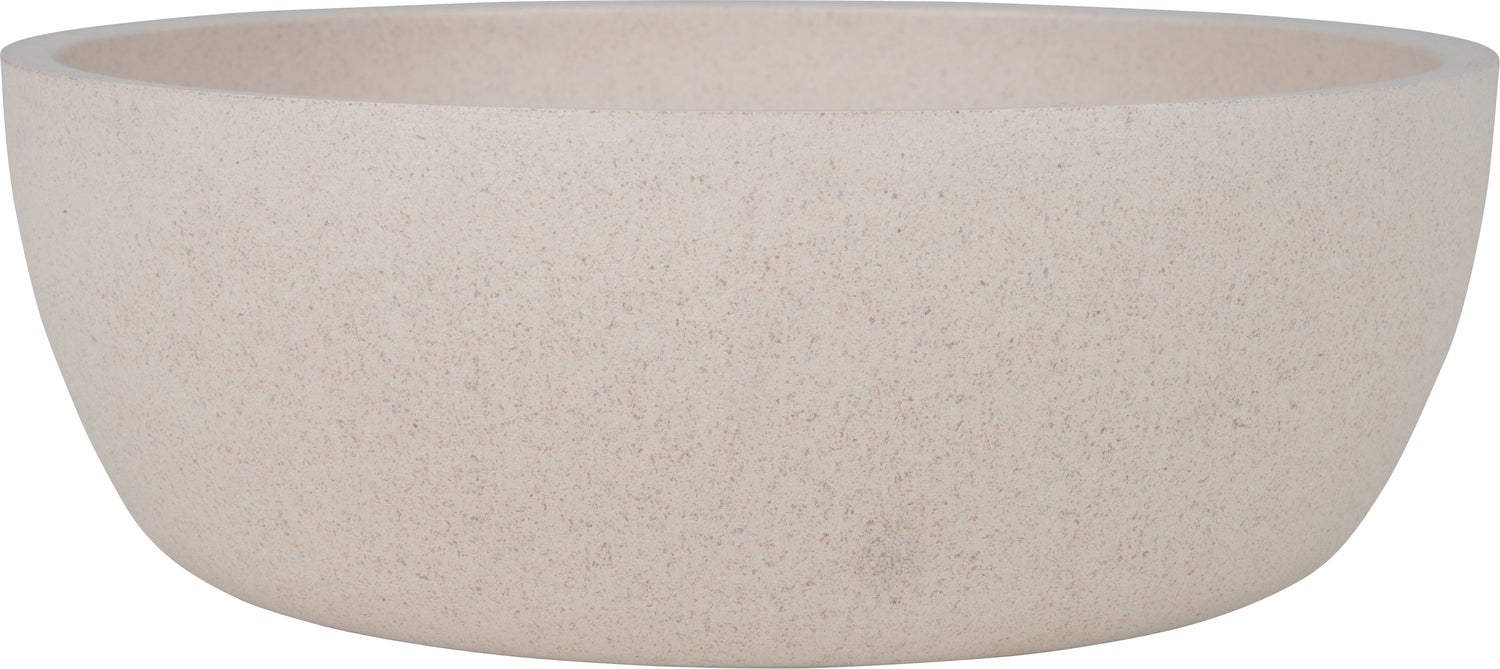 District 70 hondenvoerbak Bamboo S beige D 14 H 5,2 cm 570 ml