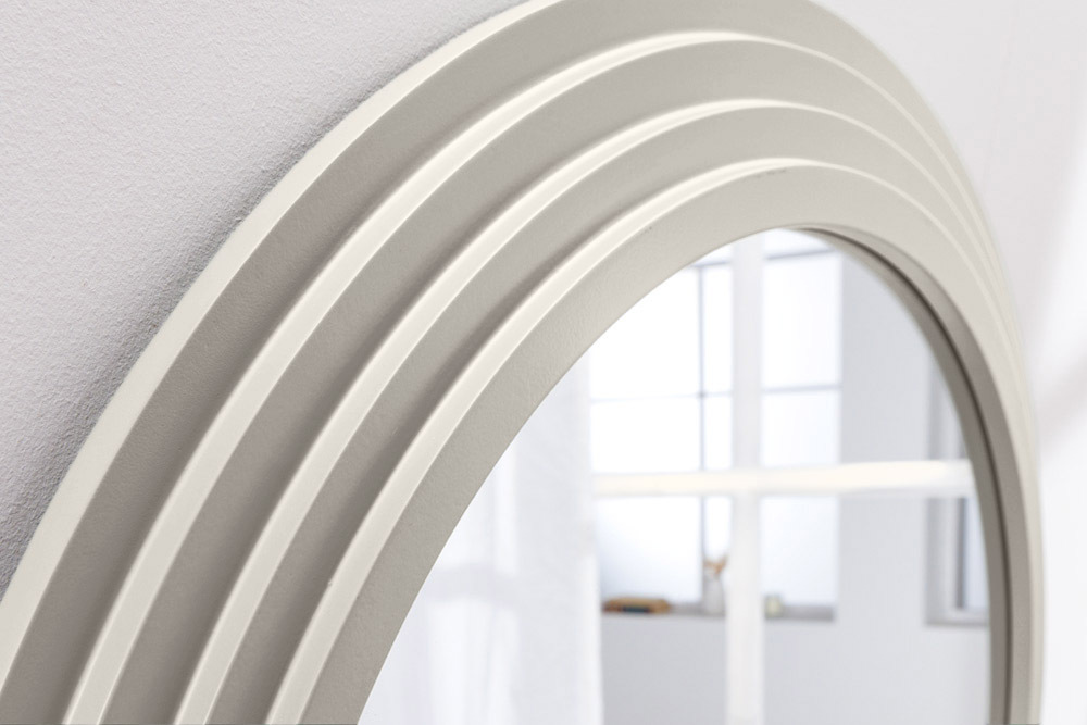 Design Wandspiegel ART DECO 160cm weiß