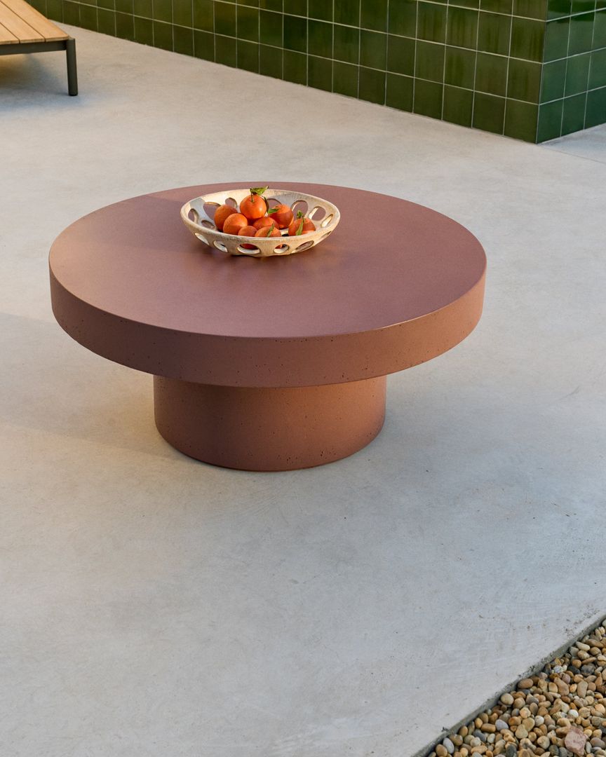 Salontafel Aiguablava Terracotta van Kave Home