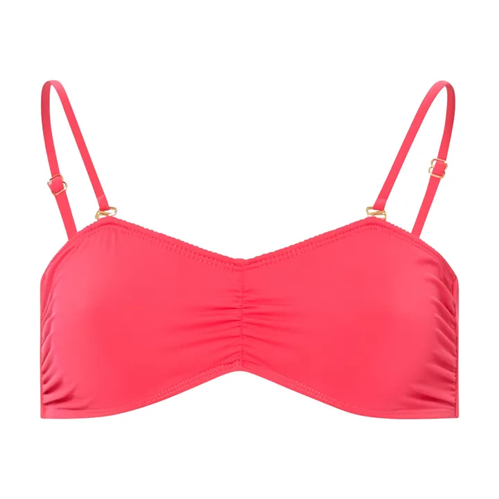SMALLABLE BASICS Haut De Maillot De Bain Bandeau | Rose fuschia