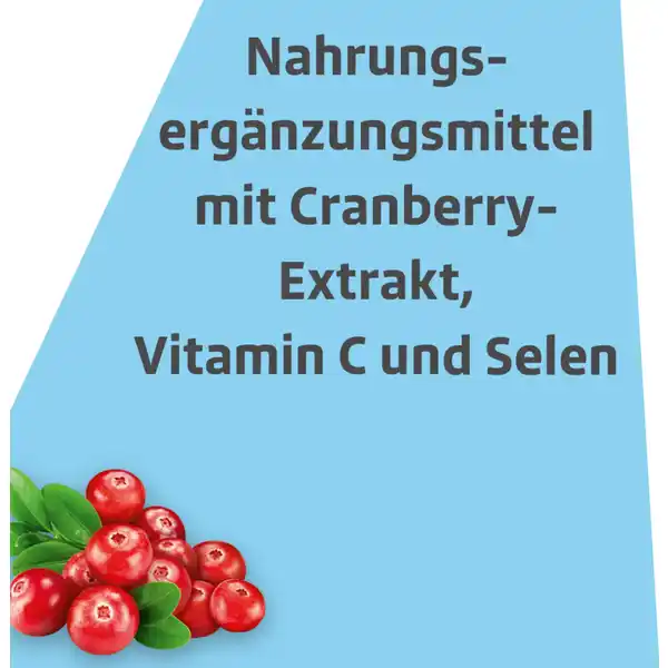 Cranberry + Vitamin C + Selen Kapseln