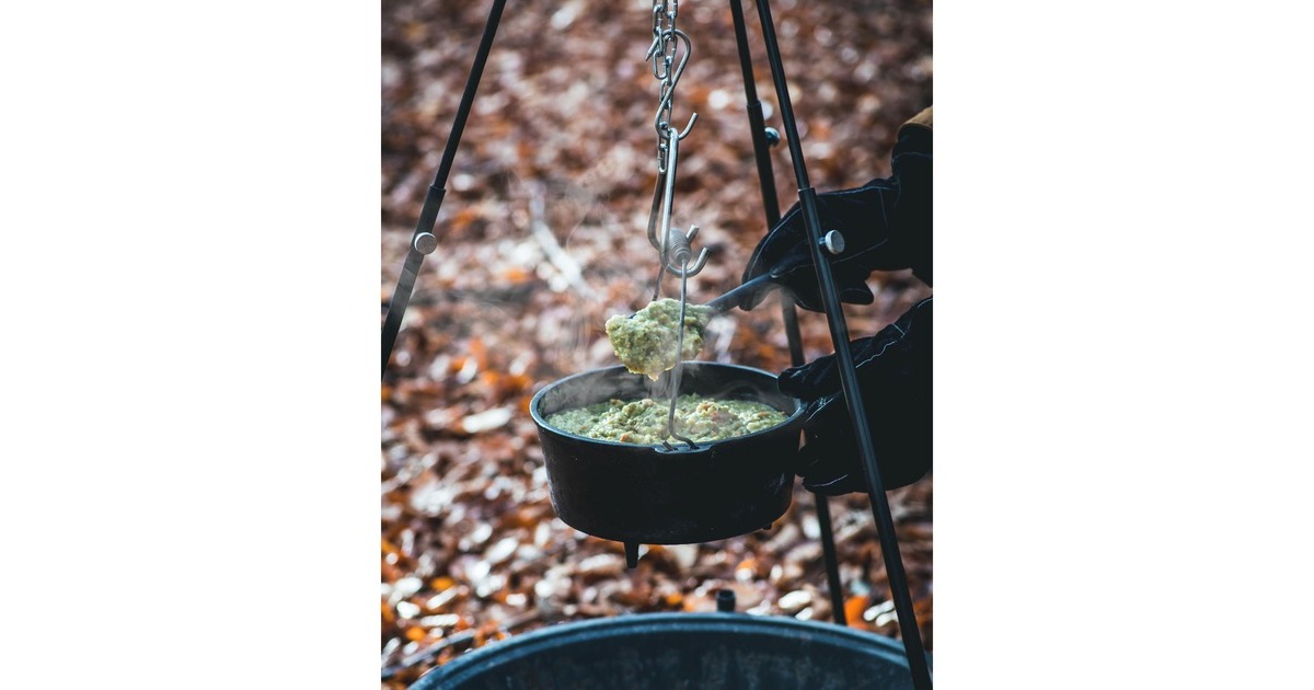 The WindmillDutch Oven 6 qt kookpan  (Zwart, Ø 31.5 cm | 5.9 liter)