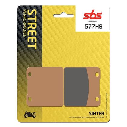 Plaquettes de freins SBS 577HS Plaquettes Sinter Métal Fritté Avant