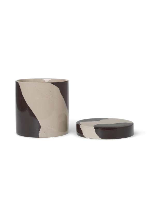 Ferm Living Inlay voorraadpot large