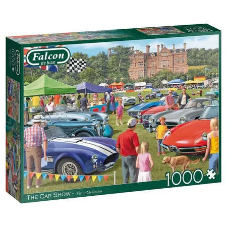 Jumbo Spiele Puzzle - The Car Show, 1000 Teile