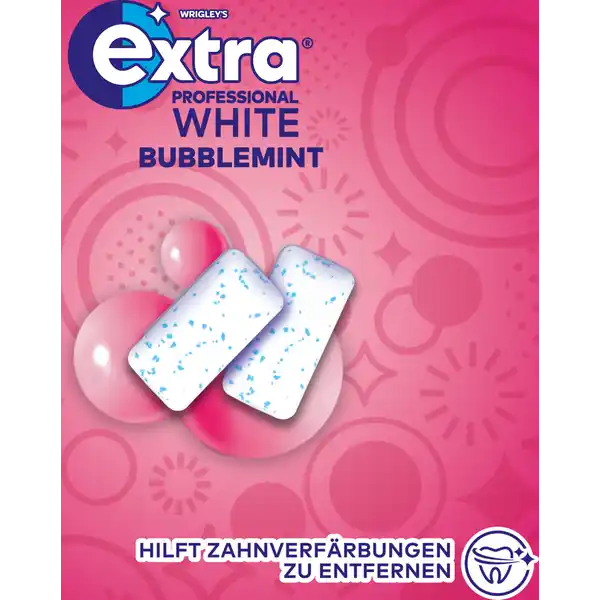 White Bubblemint, zuckerfreier Kaugummi