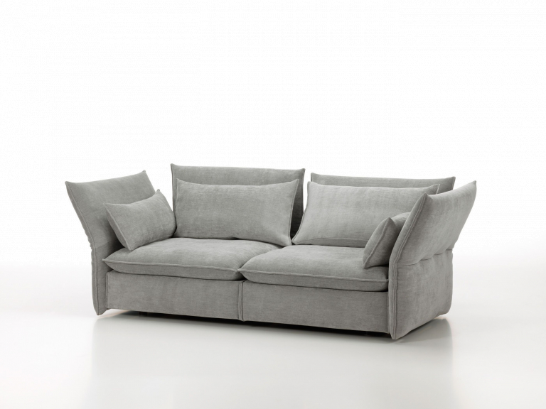 Vitra Mariposa 3-zits bank Iroko limoen