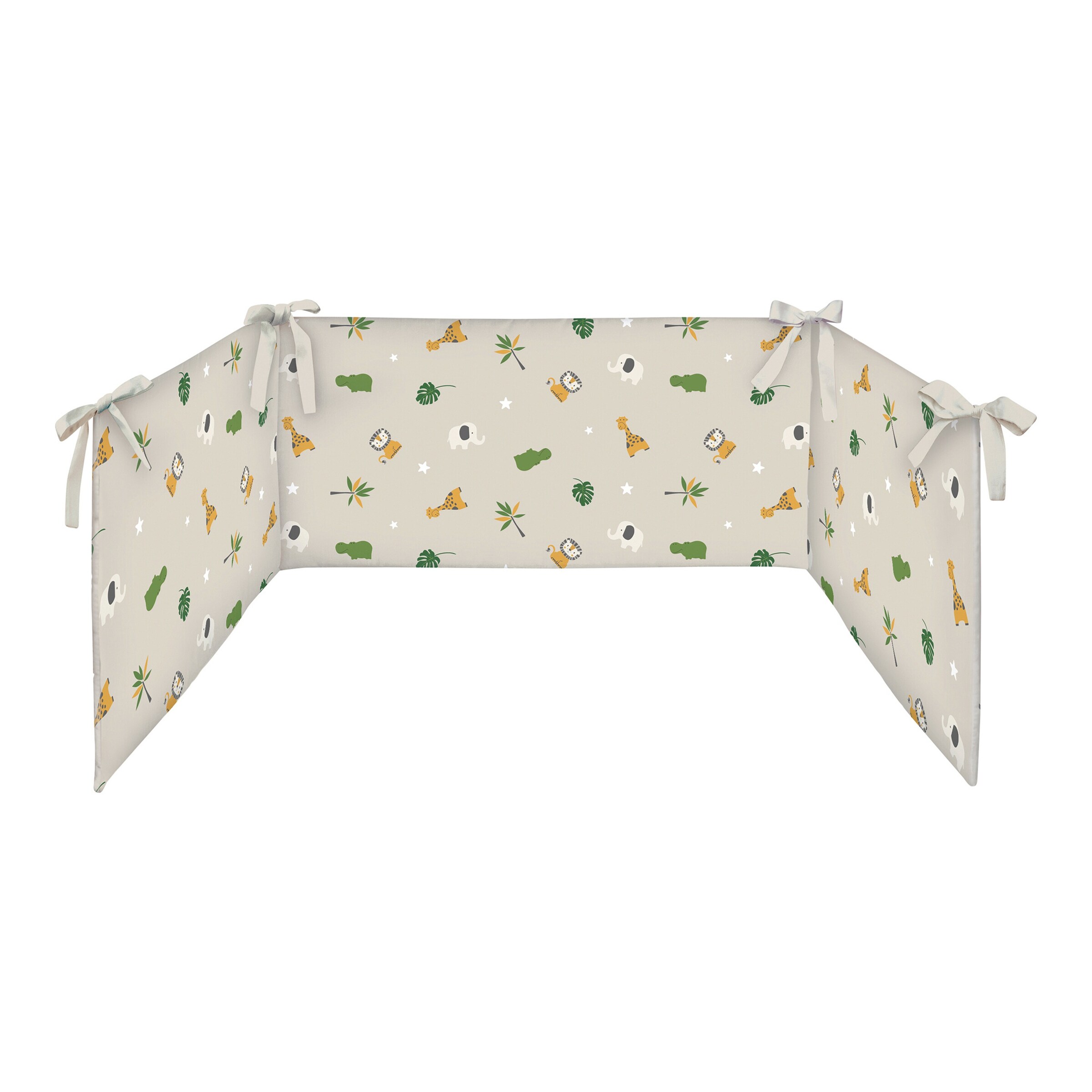 BORNINO HOME Wende-Nestchen 34x180 cm Safari