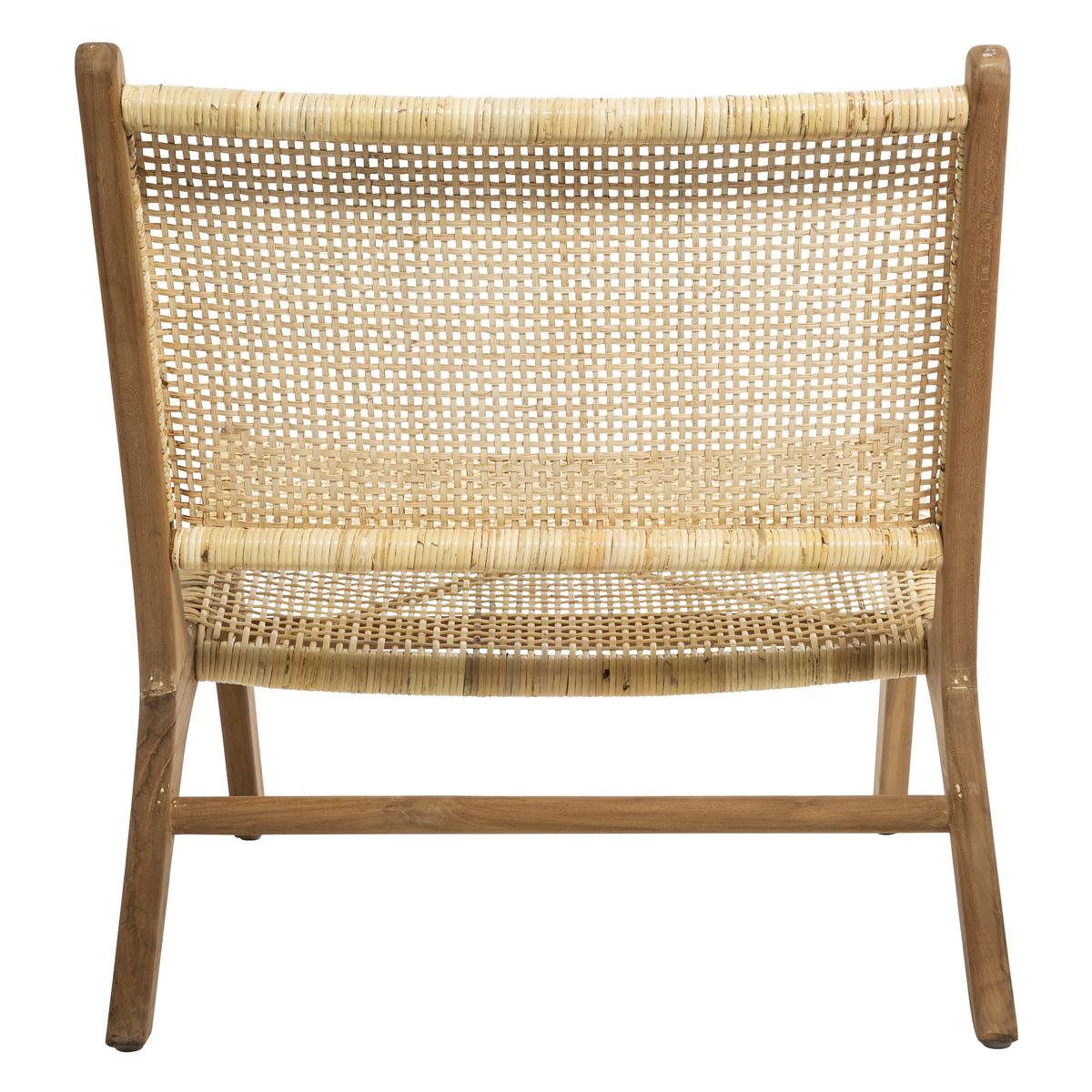 FAUTEUIL ROTIN TIMOR NATUREL