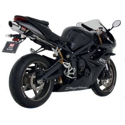 Silencieux Yoshimura Oval Cone Inox - Gris