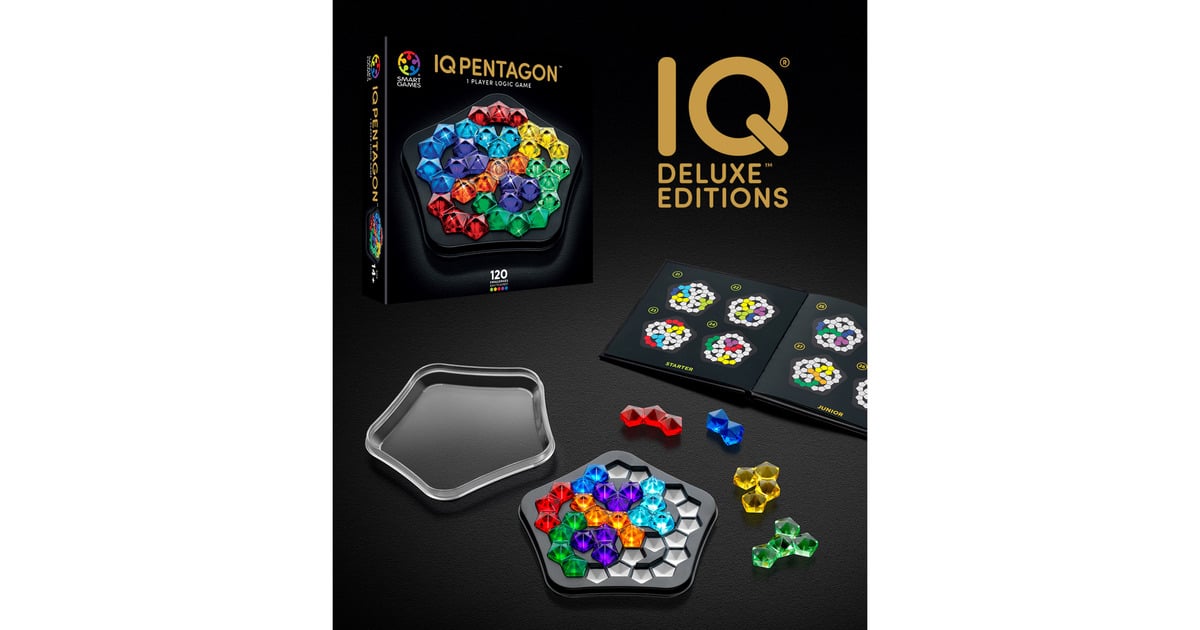 SmartGamesIQ Deluxe Pentagon Denkspel  (Nederlands, 1 speler, Vanaf 14 jaar, 120 opdrachten)