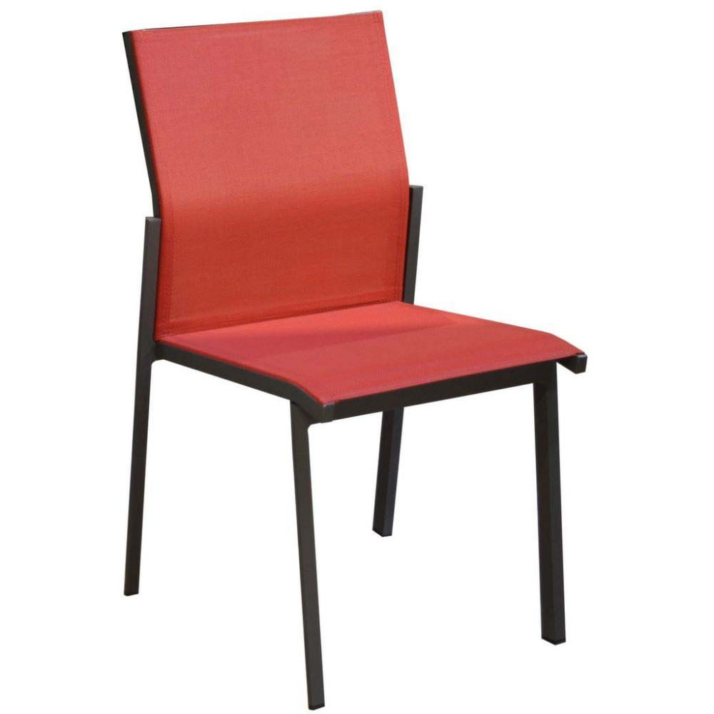 Chaise de jardin empilable delia