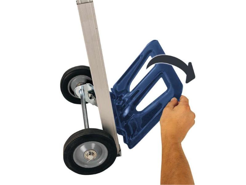 Einhell Sackkarre BT-HT 90 kg klappbare Auflageschaufel Aluminium-Sackkarre