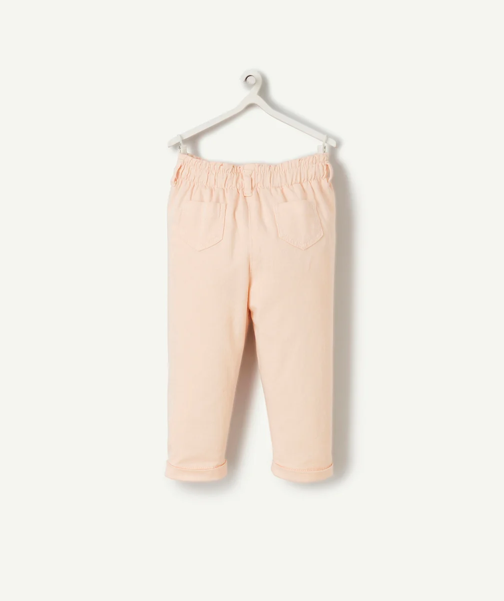 PANTALON RELAX BÉBÉ FILLE ROSE