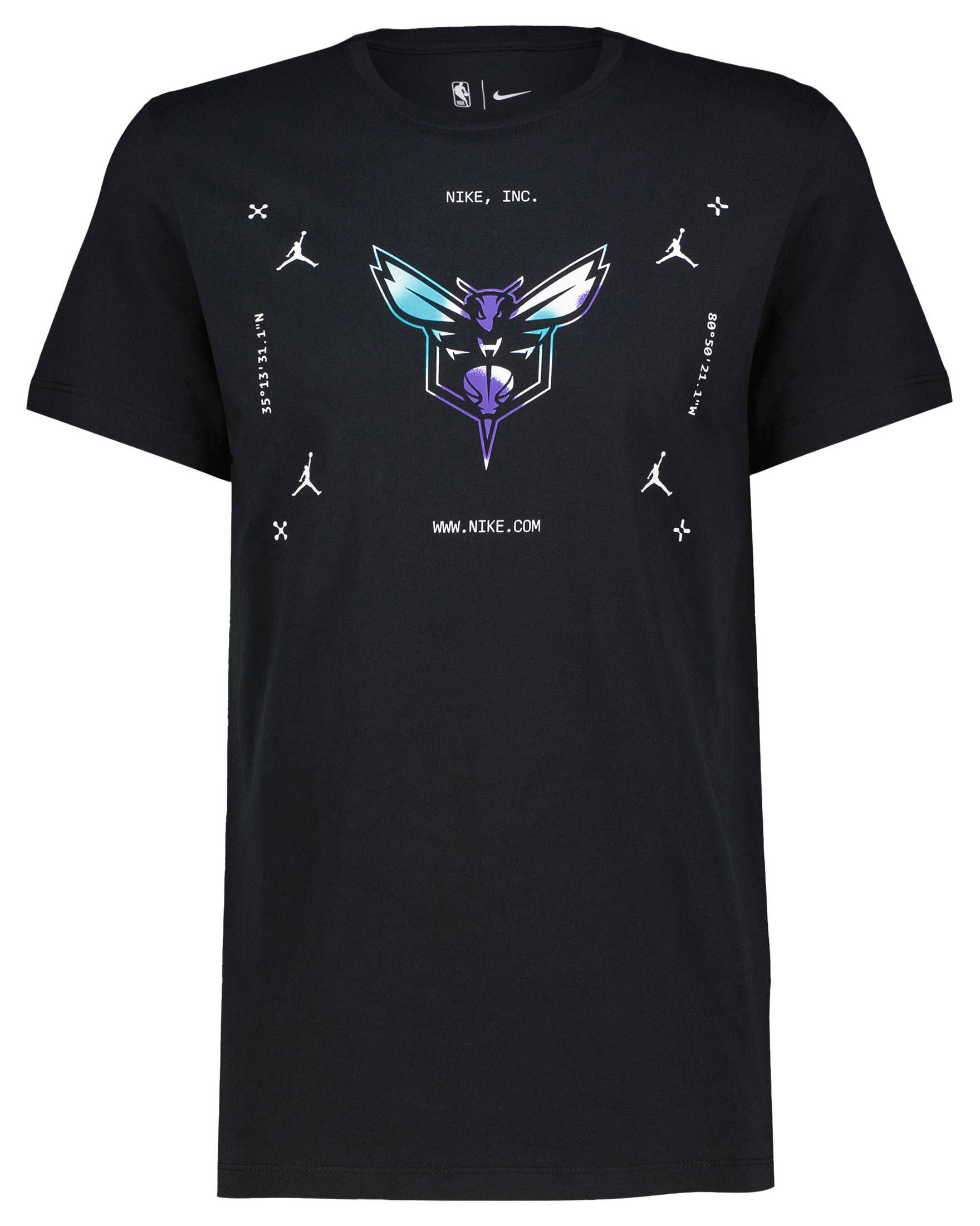 Nike| Herren T-Shirt CHARLOTTE HORNETS JORDAN