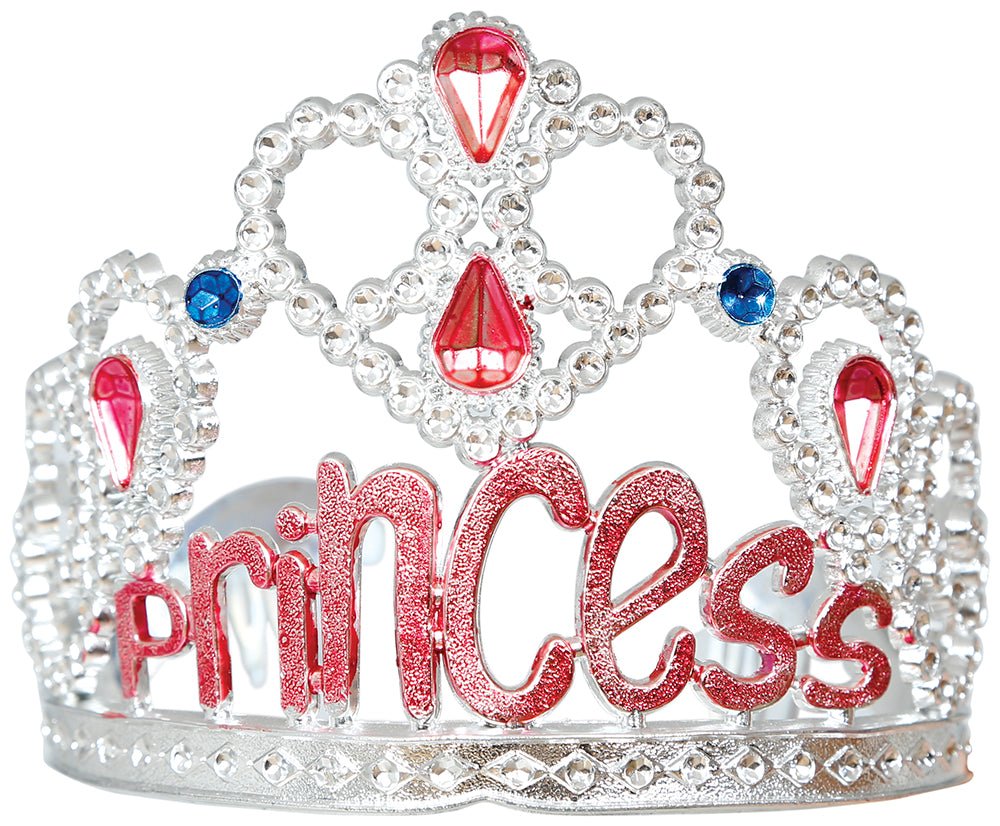 Prinses Tiara Zilver Kind